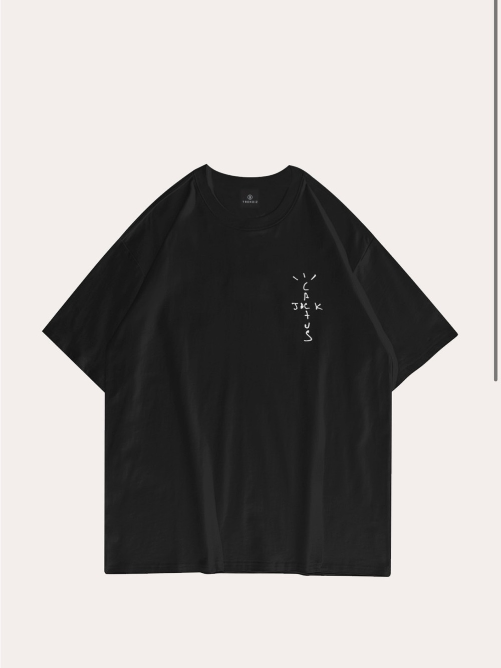 ASOS Black Short-Sleeve Graphic T-Shirt